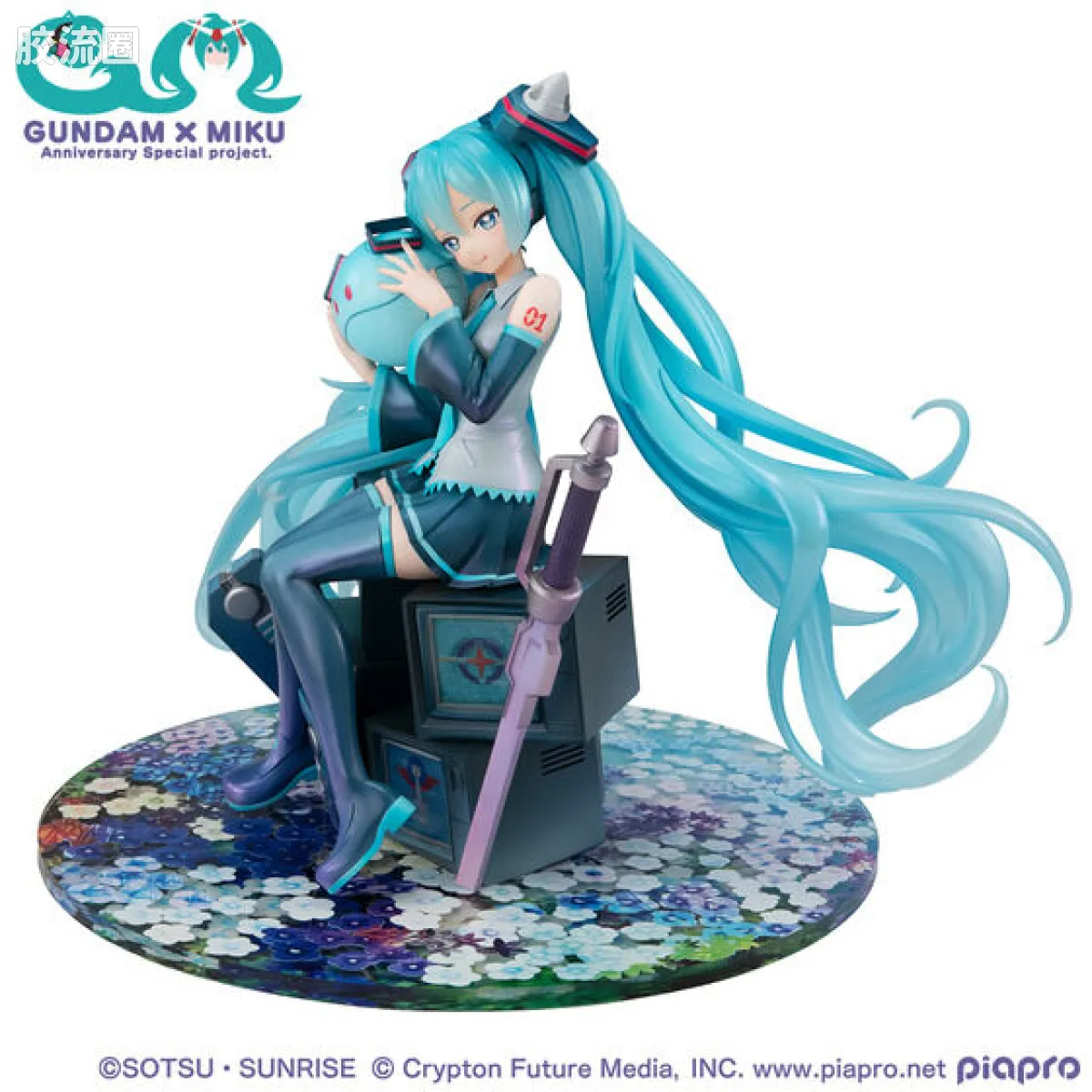 Mega House 手办系列 LUCREA系列 初音未来 × OO高达 - 图片